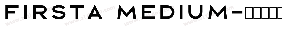 firsta Medium字体转换